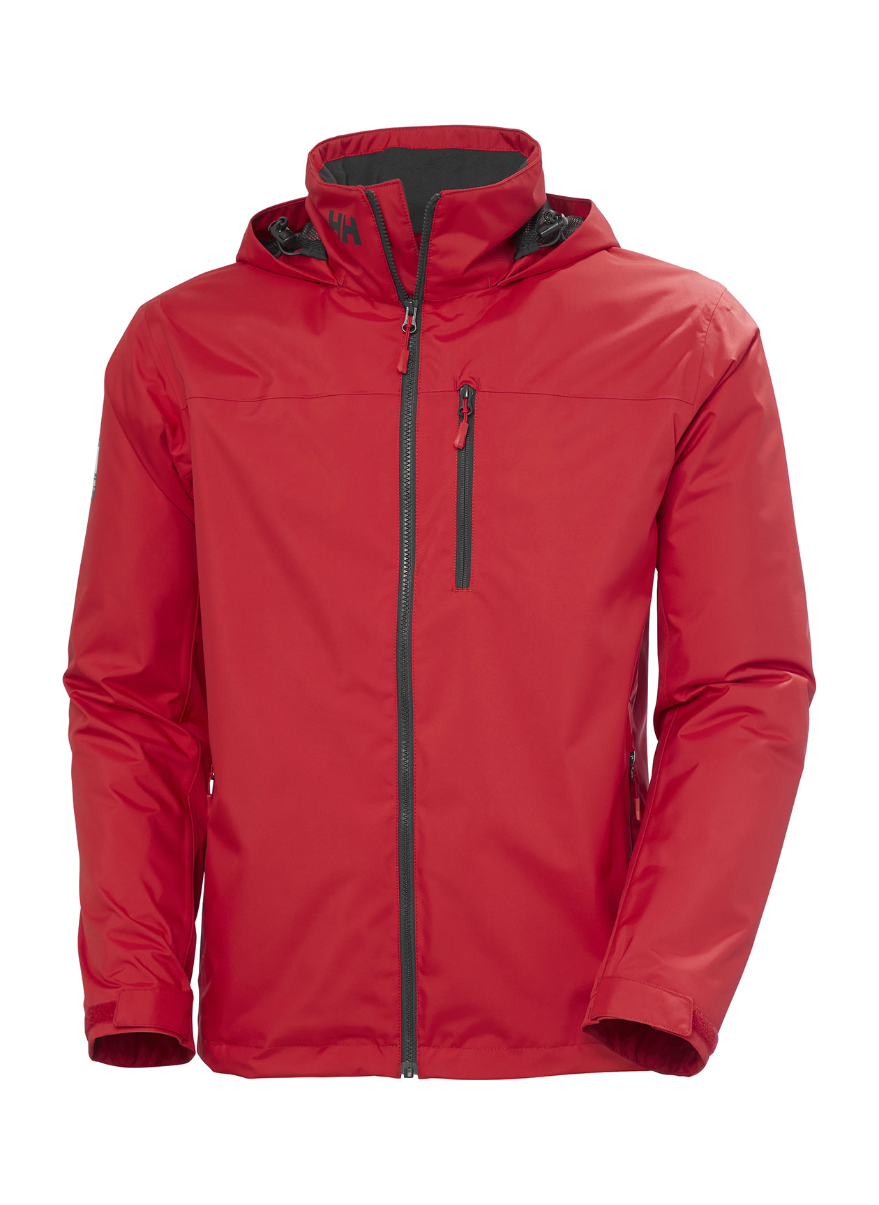 HELLY HANSEN - ゆぅりゅ Logo Medical Jackets | Helly Hansen Men's Red Crew Hooded