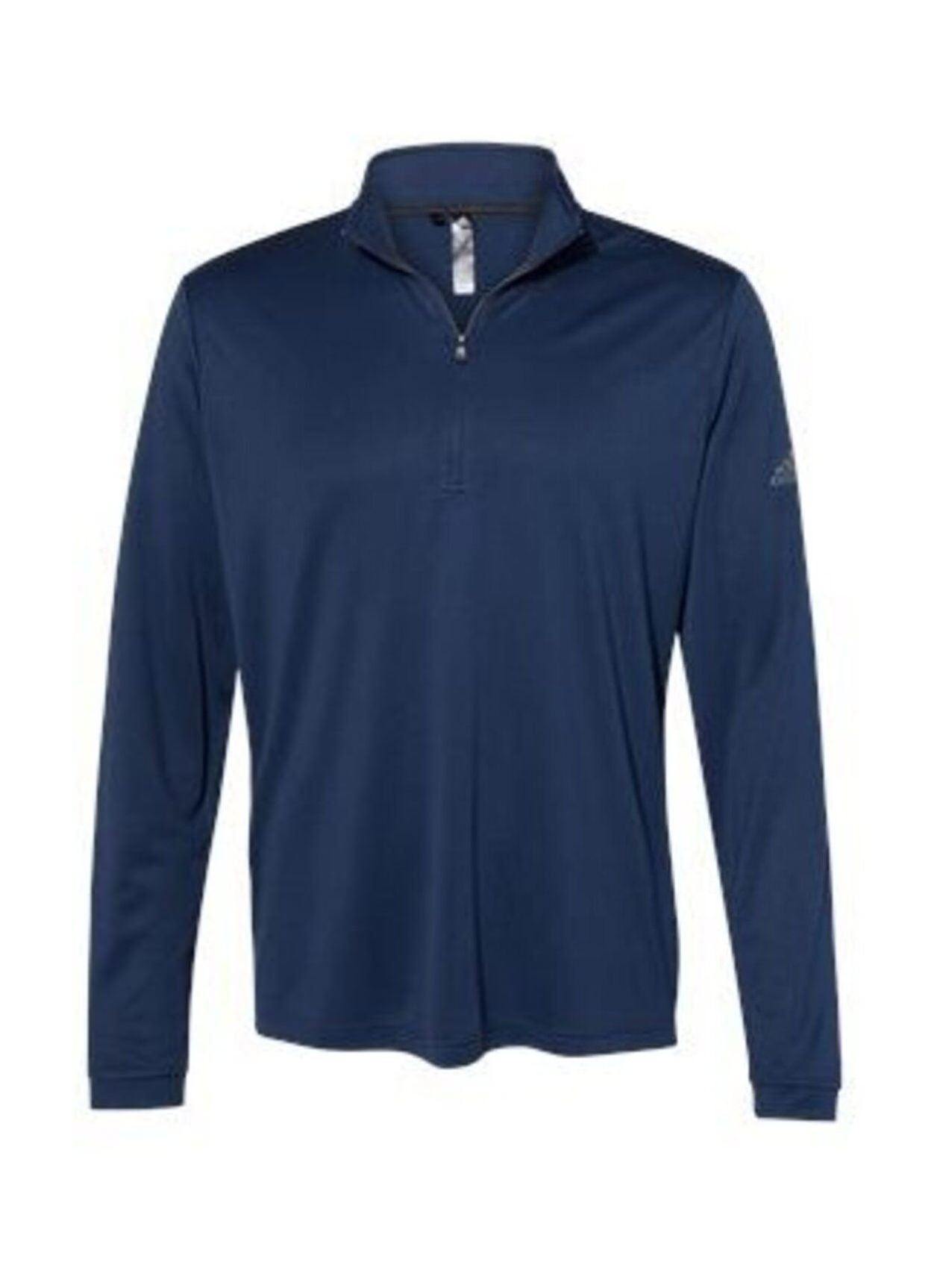 ◆adidas◆ Quarter Zip Jumper Navy Red IR7128 Logo Quarter-Zips | Adidas Men's Red Lightweight Quarter-Zip