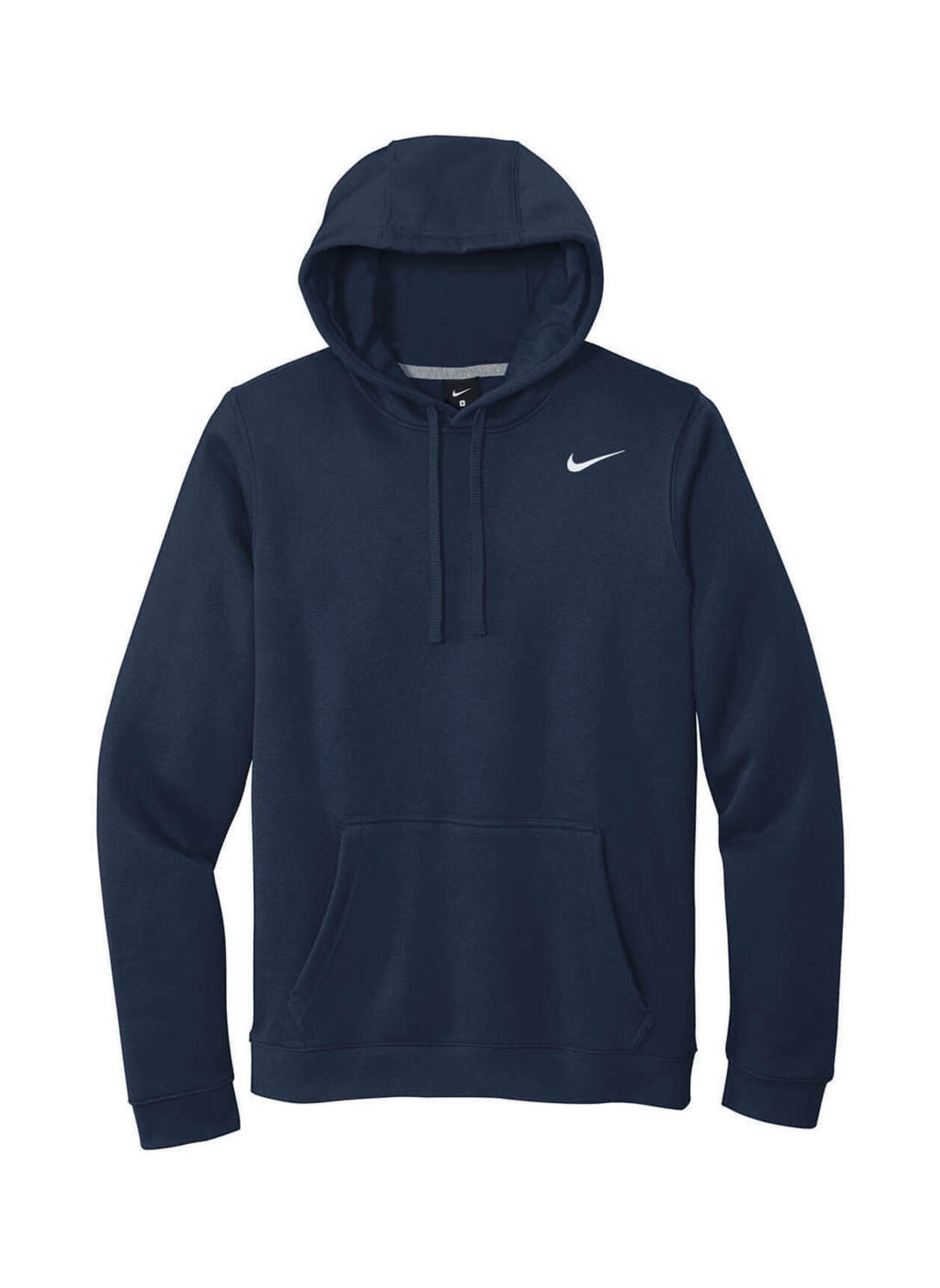 Nike Team Black Men's Club Fleece Hoodie | Personalized