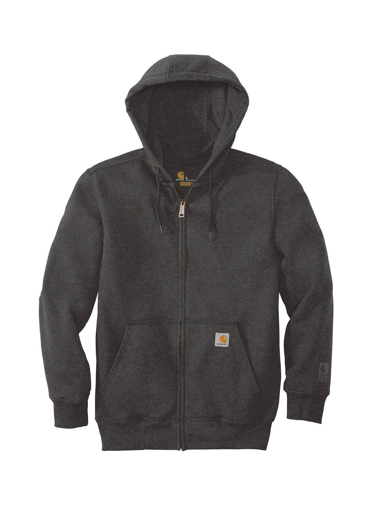 Carhartt Men's Carbon Heather Rain Defender Paxton Heavyweight