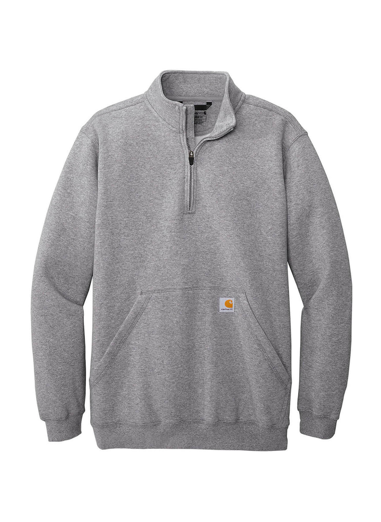Carhartt Men's Carbon Heather Midweight Quarter-Zip | Branded