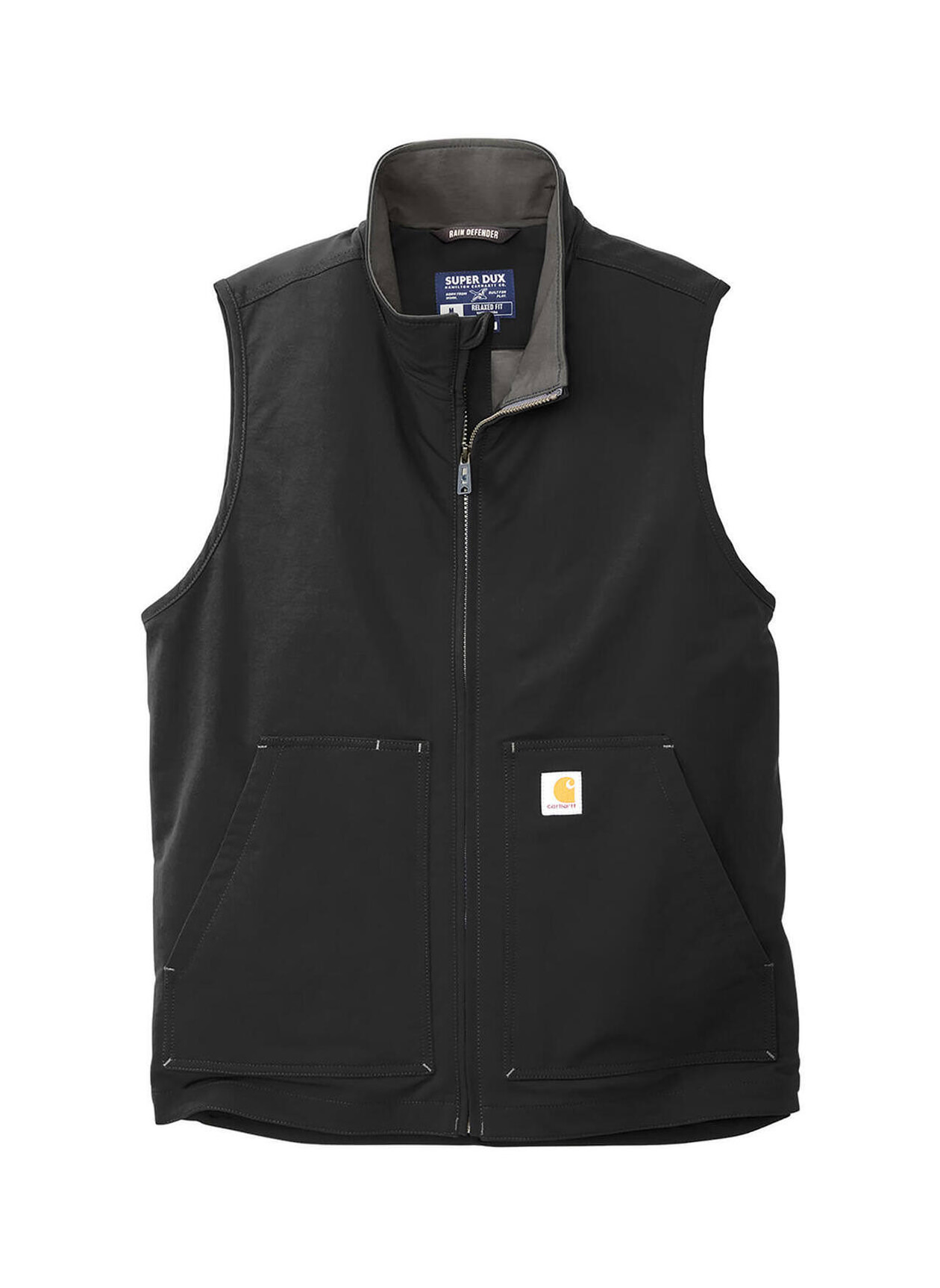 Carhartt Men's Black Super Dux Soft Shell Vest | Personalized