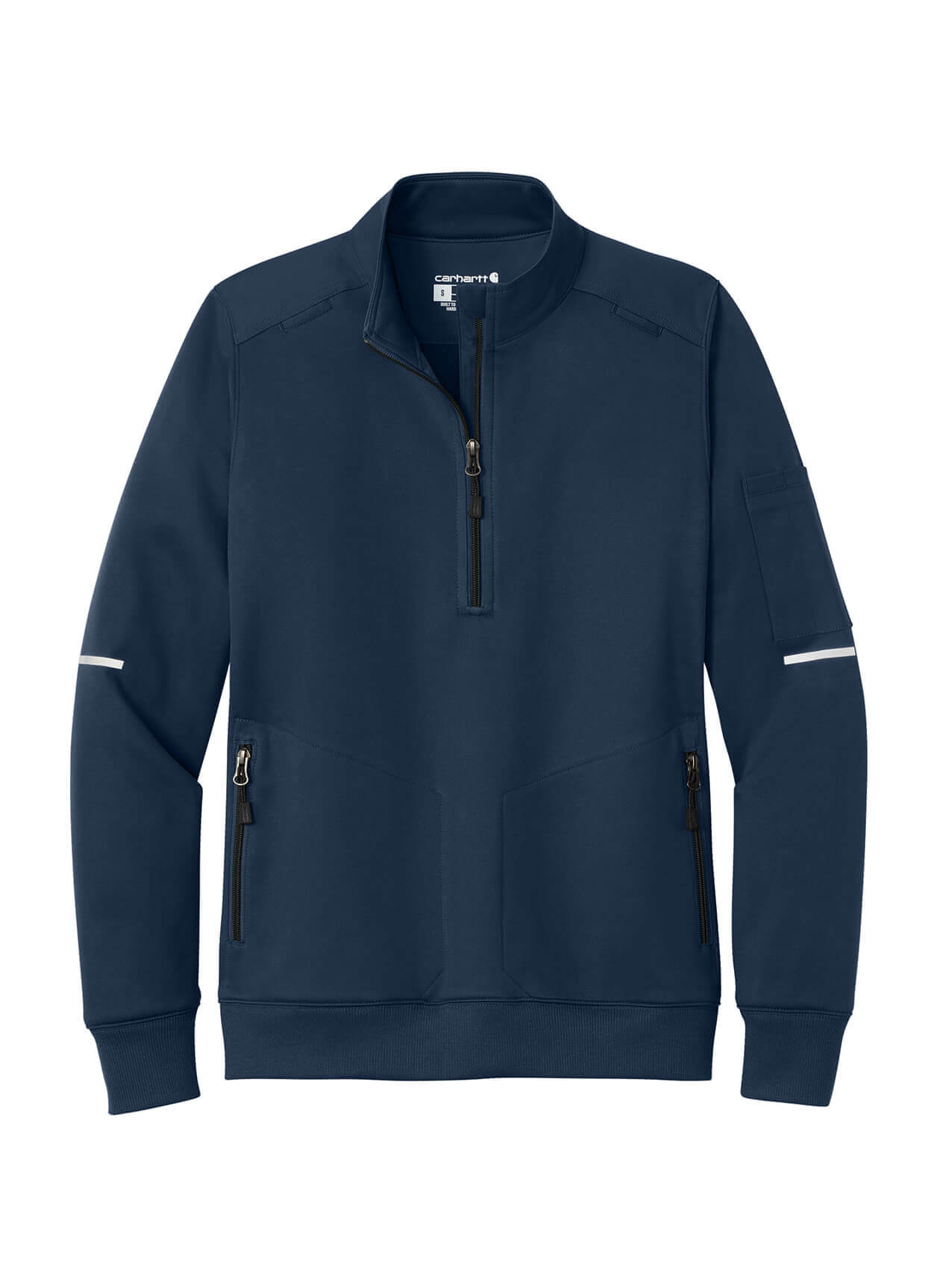 Carhartt Men's Carbon Heather Midweight Quarter-Zip | Branded