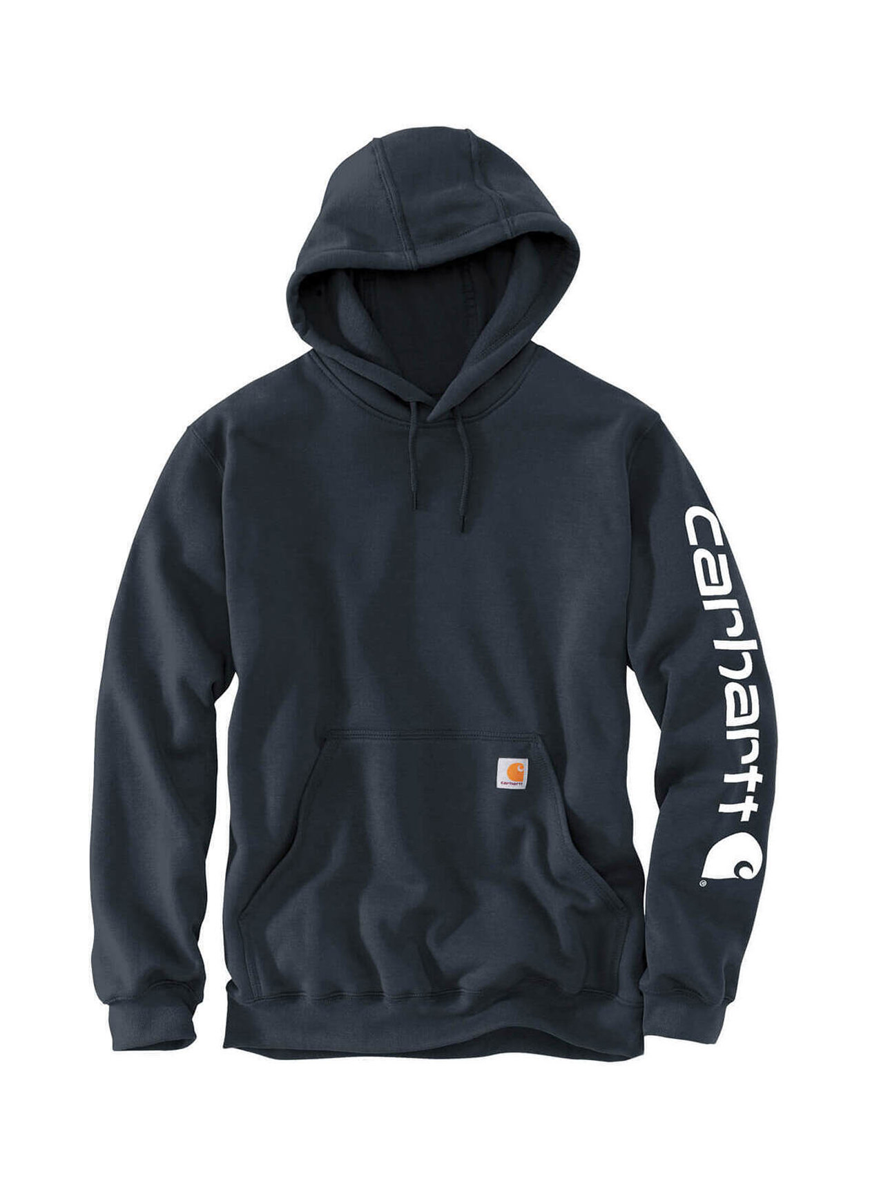 【送料&関税込】Carhartt Stretch Cotton Sweatshirt With Logo Carhartt Men's Carbon Heather Midweight Hooded Logo