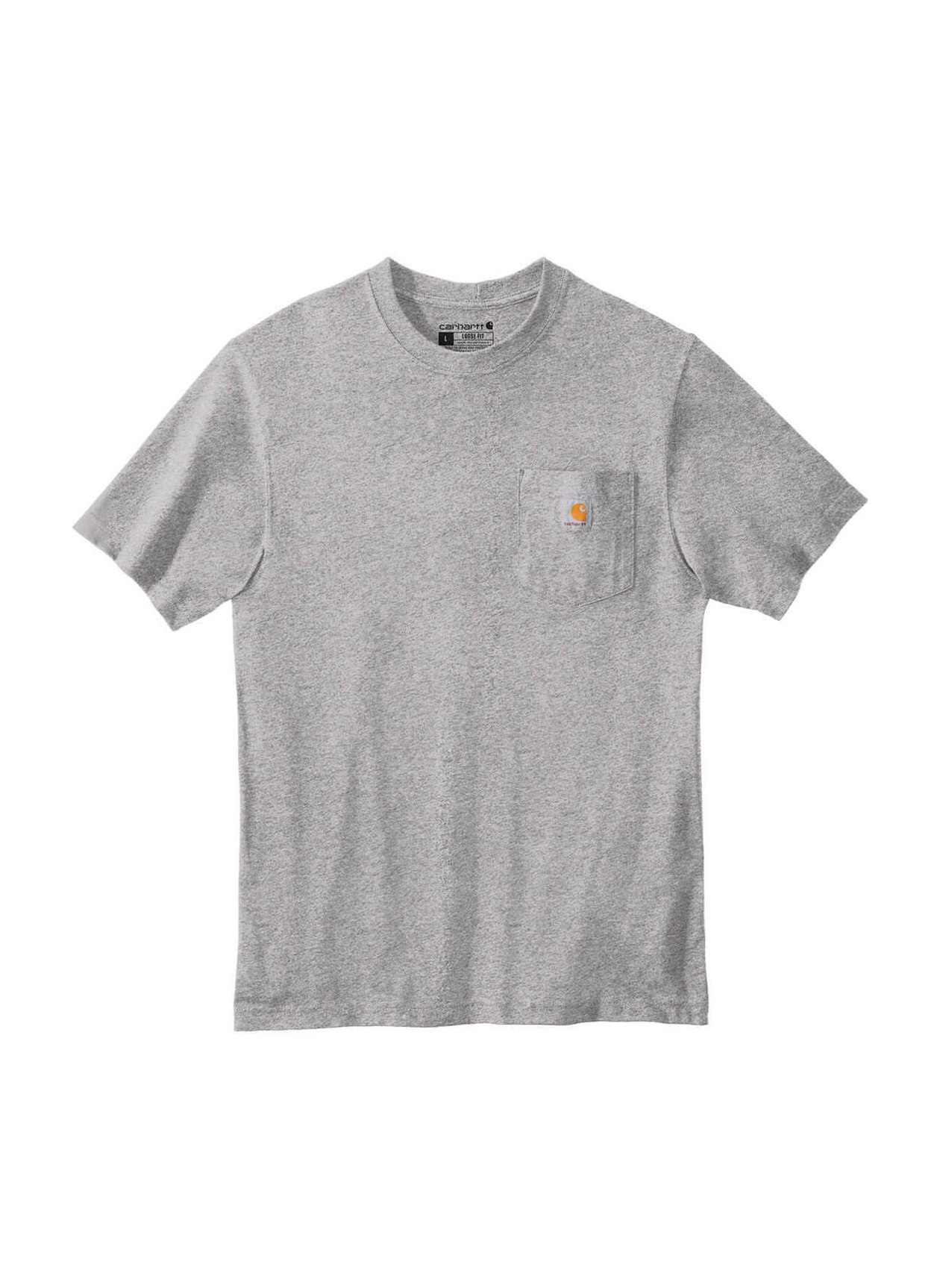 Carhartt Men's Carbon Heather Workwear Pocket T-Shirt