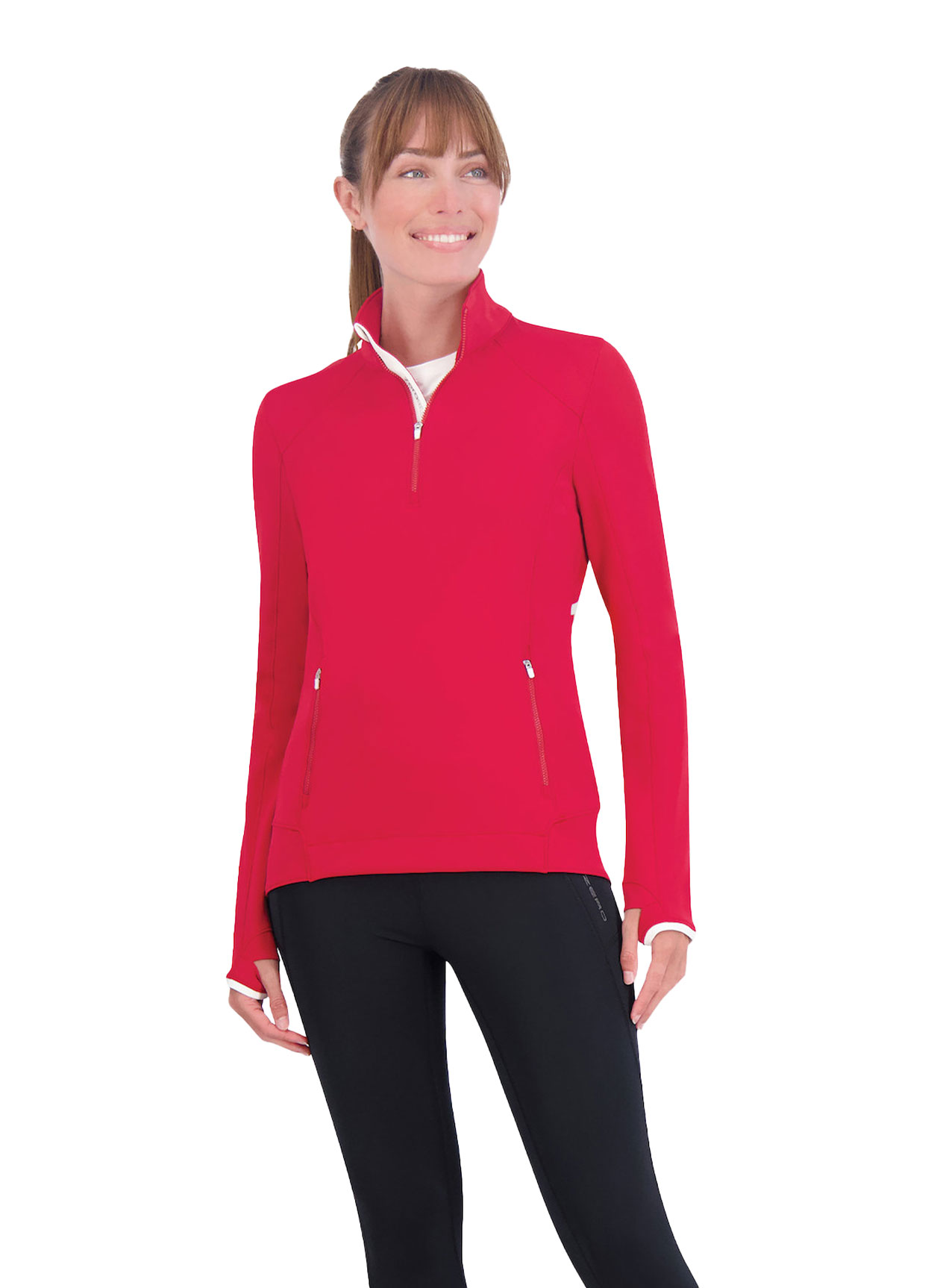 Zero Restriction Men's Skyway Heather Z425 Quarter-Zip