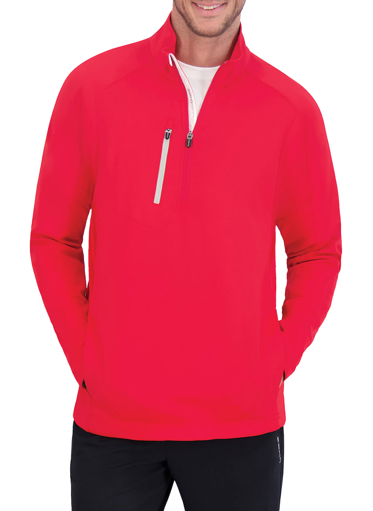 Zero Restriction Men's Light Blue Z500 Quarter-Zip