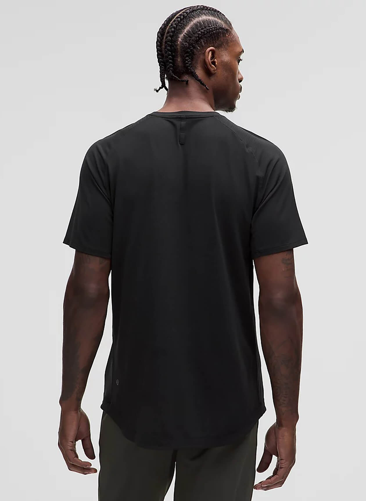 Lululemon Black Men's License to Train Short Sleeve T-Shirt