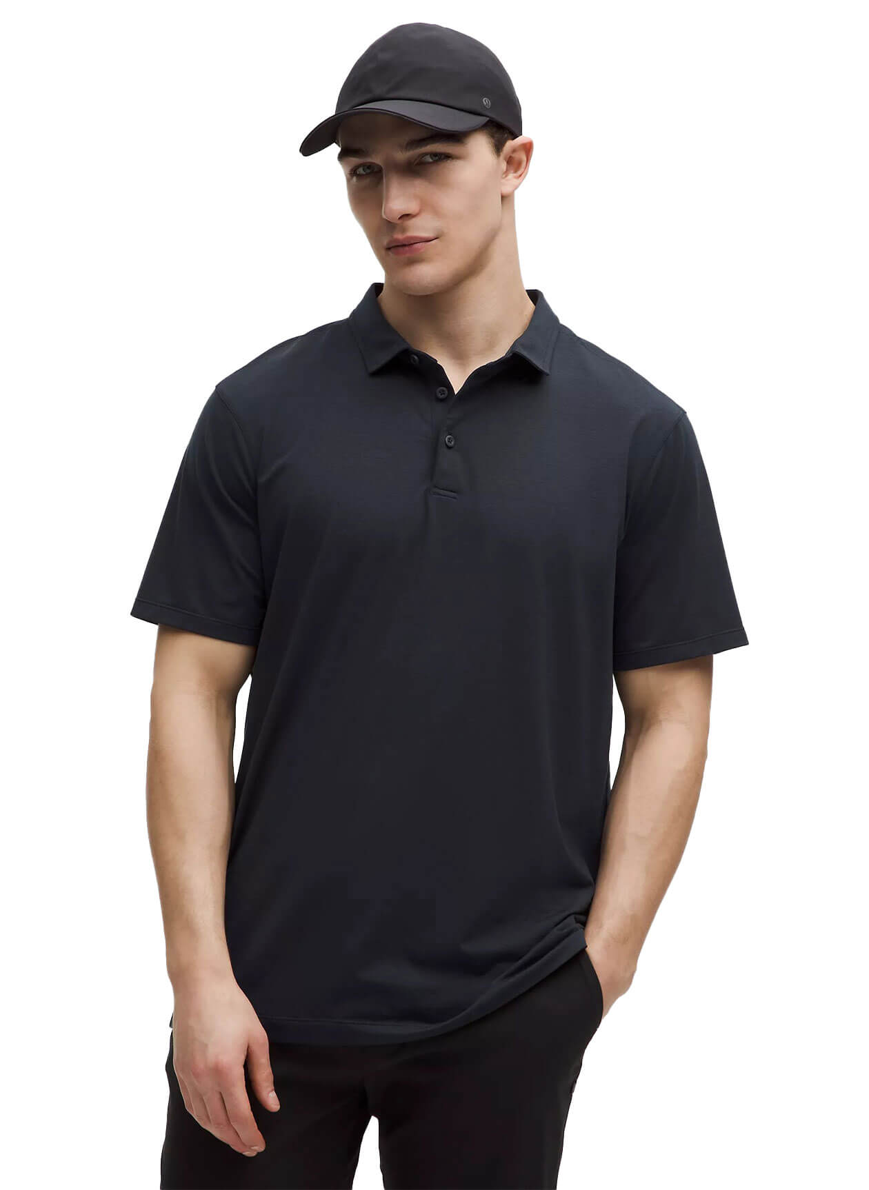 トップス lululemon Team EMJ  Evolution polo Amazon.com: Lululemon Athletica Mens Evolution Polo Short