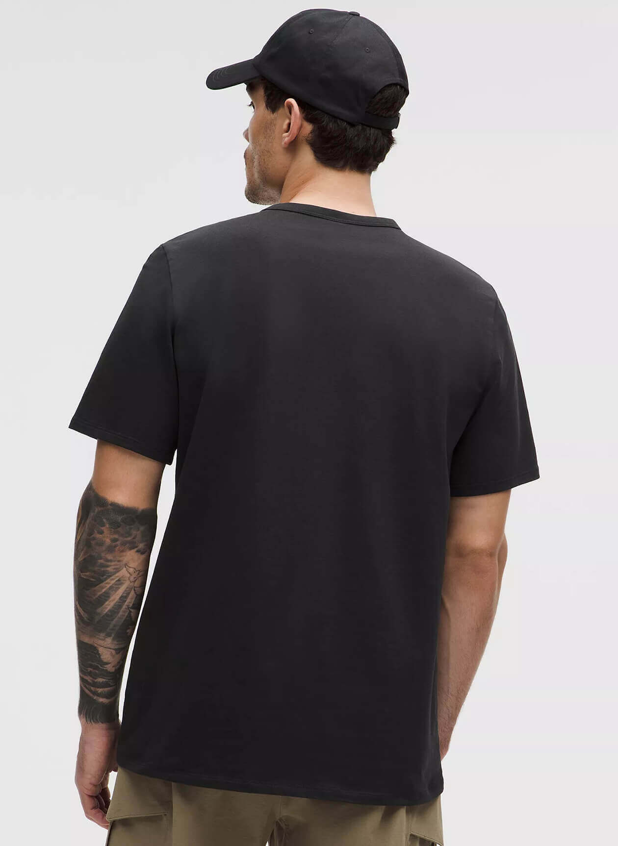 lululemon Black Men's Organic Cotton Classic-Fit T-Shirt