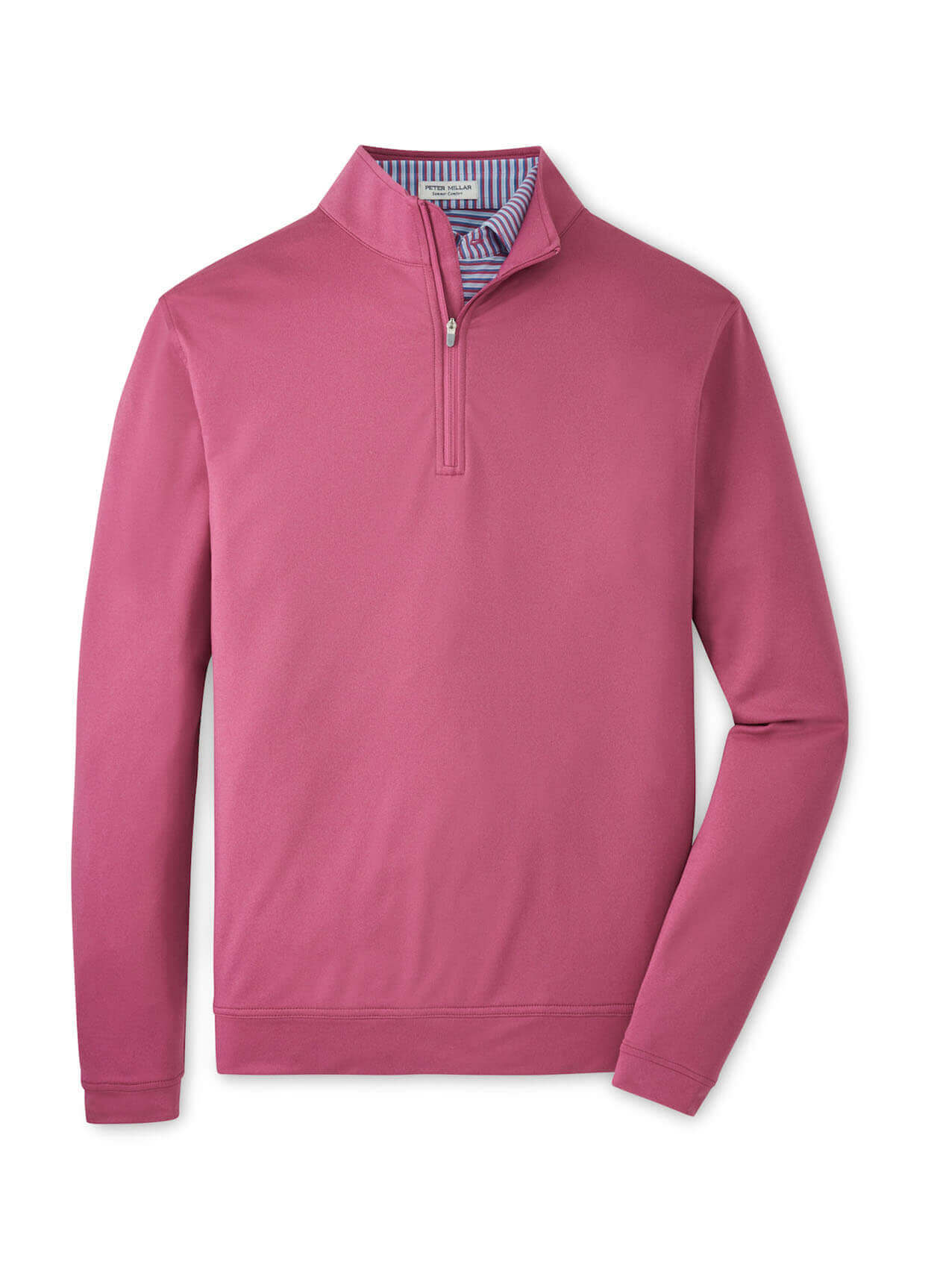 Peter Millar Women's White Raglan Sleeve Perth Layer Quarter