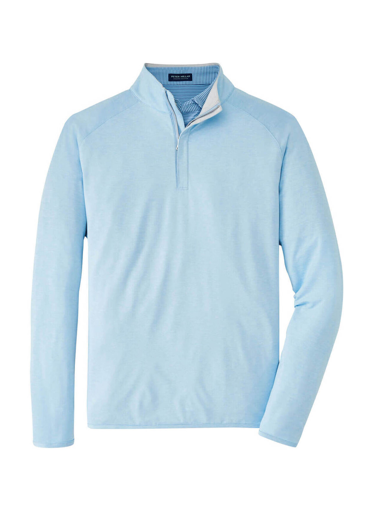 Peter Millar Men's Fountain Blue Stealth Performance Quarter