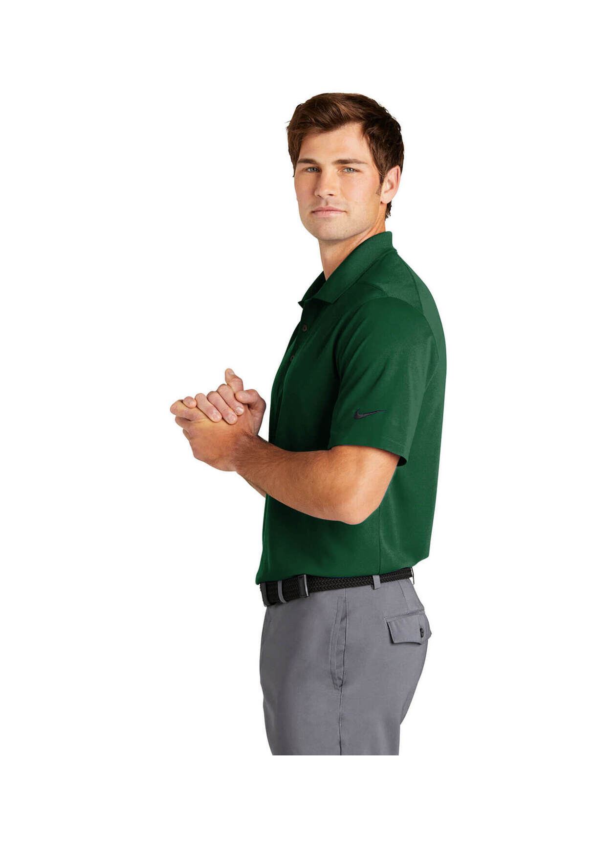 @shop　dk ゴルフセットアップ ターコイズ Nike Golf NKDC1963 Mens Dri-Fit Micro Pique 2.0 Polo Shirts