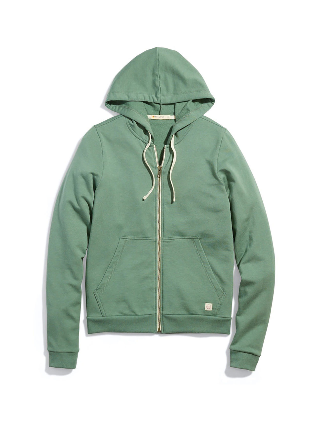 Marine Layer Black Women's Afternoon Zip Hoodie WLHZR