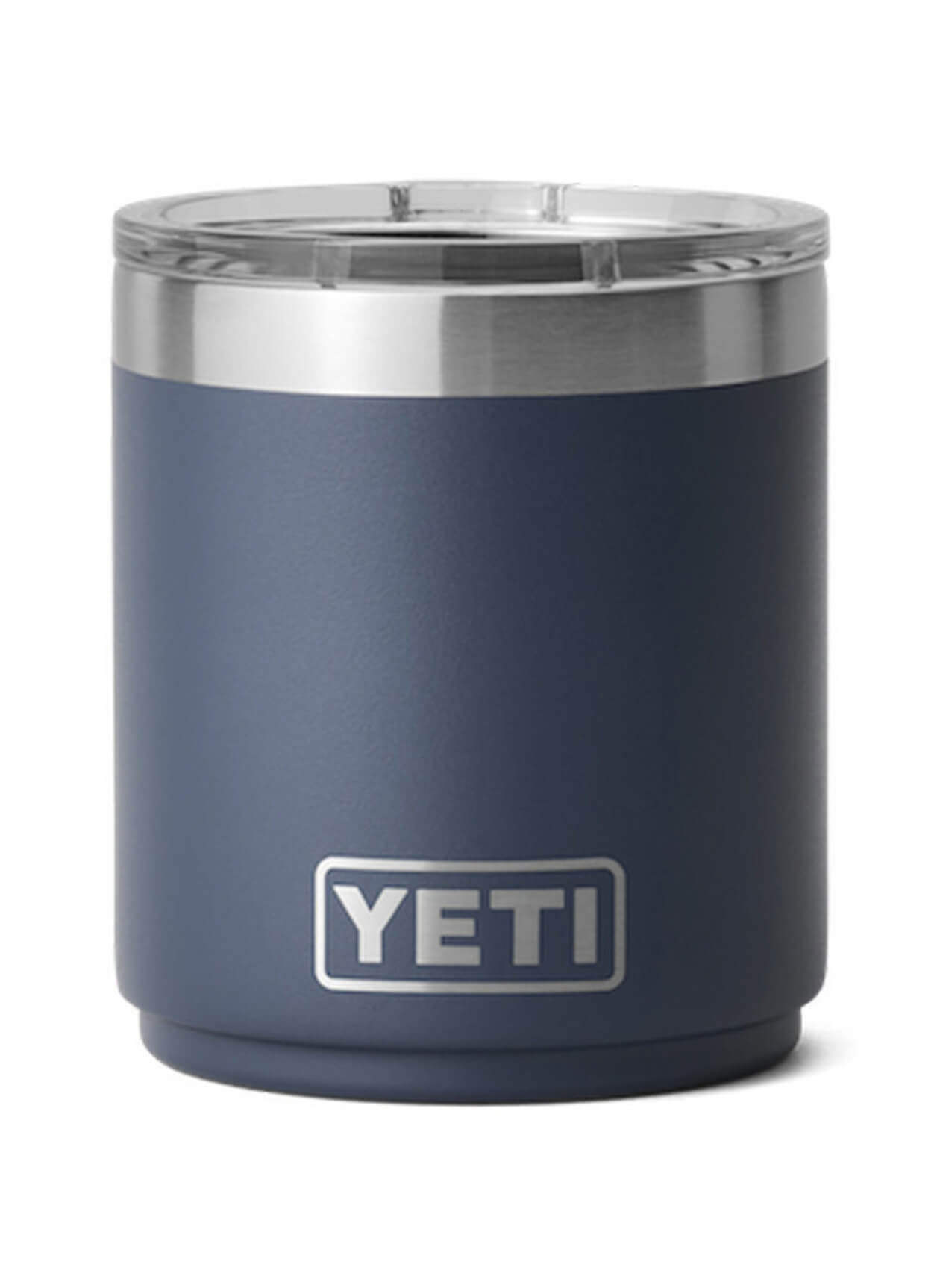 YETI Charcoal Rambler 10 oz Stackable Lowball Tumbler Branded