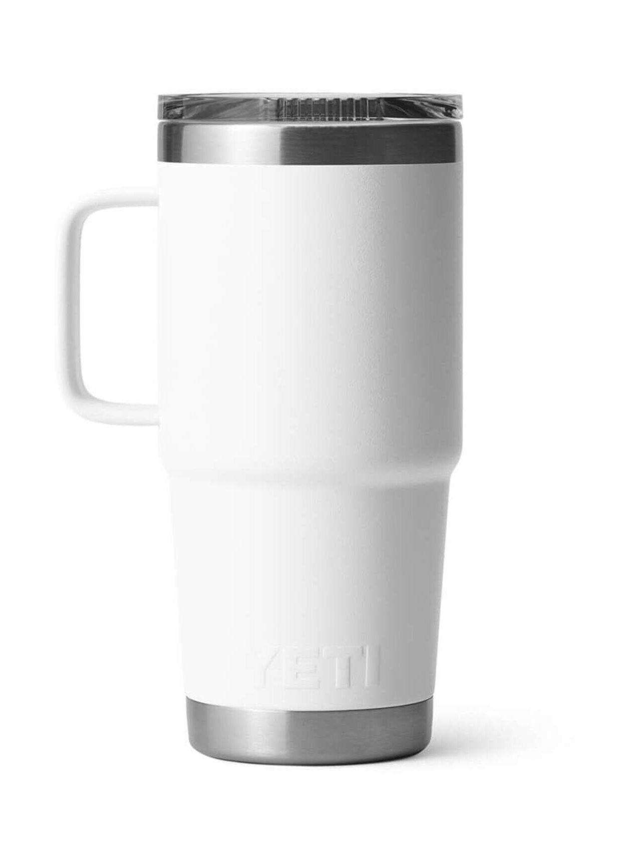 YETI White Rambler 20 oz Travel Mug | Customized Healthcare Drinkware