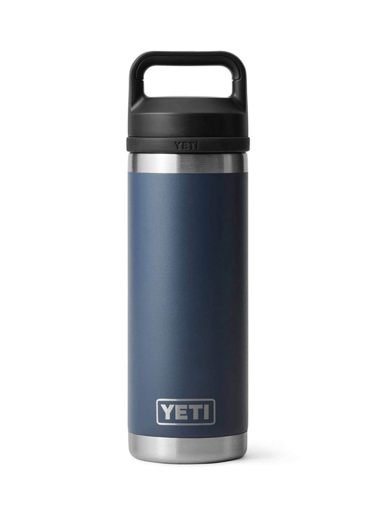 YETI Black Rambler Bottle 18 oz Chug | Personalized Drinkware