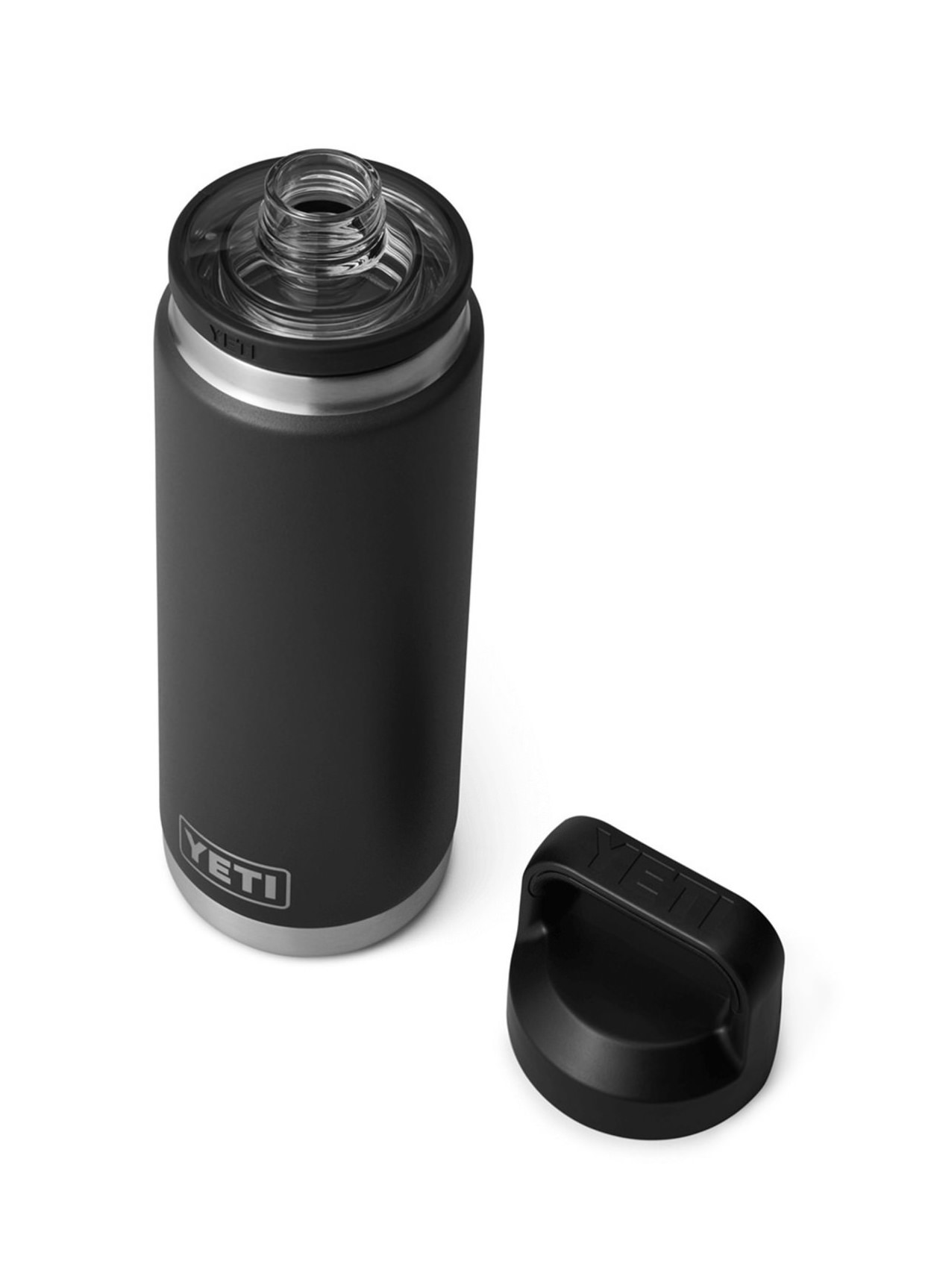 YETI Black Rambler Bottle 26 oz Chug | Personalized Drinkware