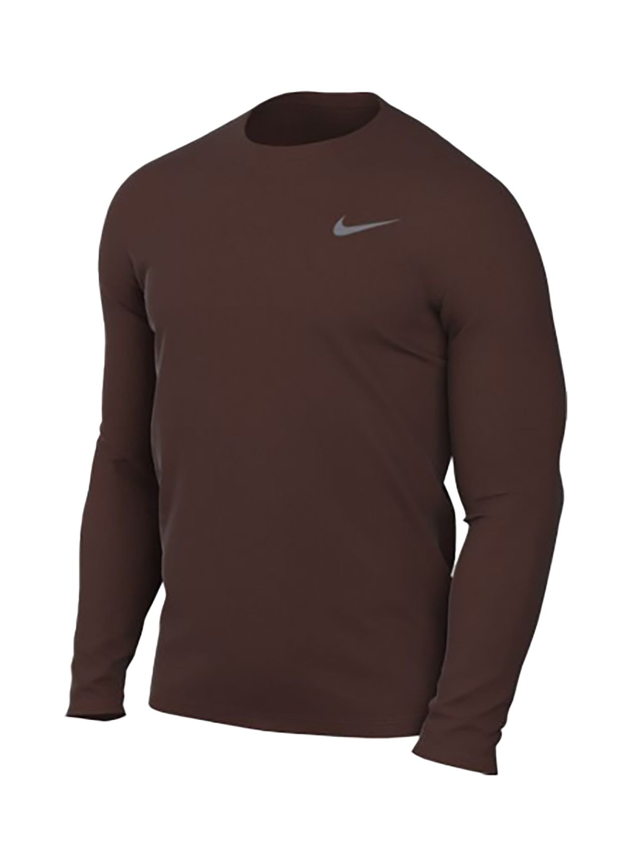 Logo Healthcare Tees | Nike Men's Deep Maroon Legend Long-Sleeve