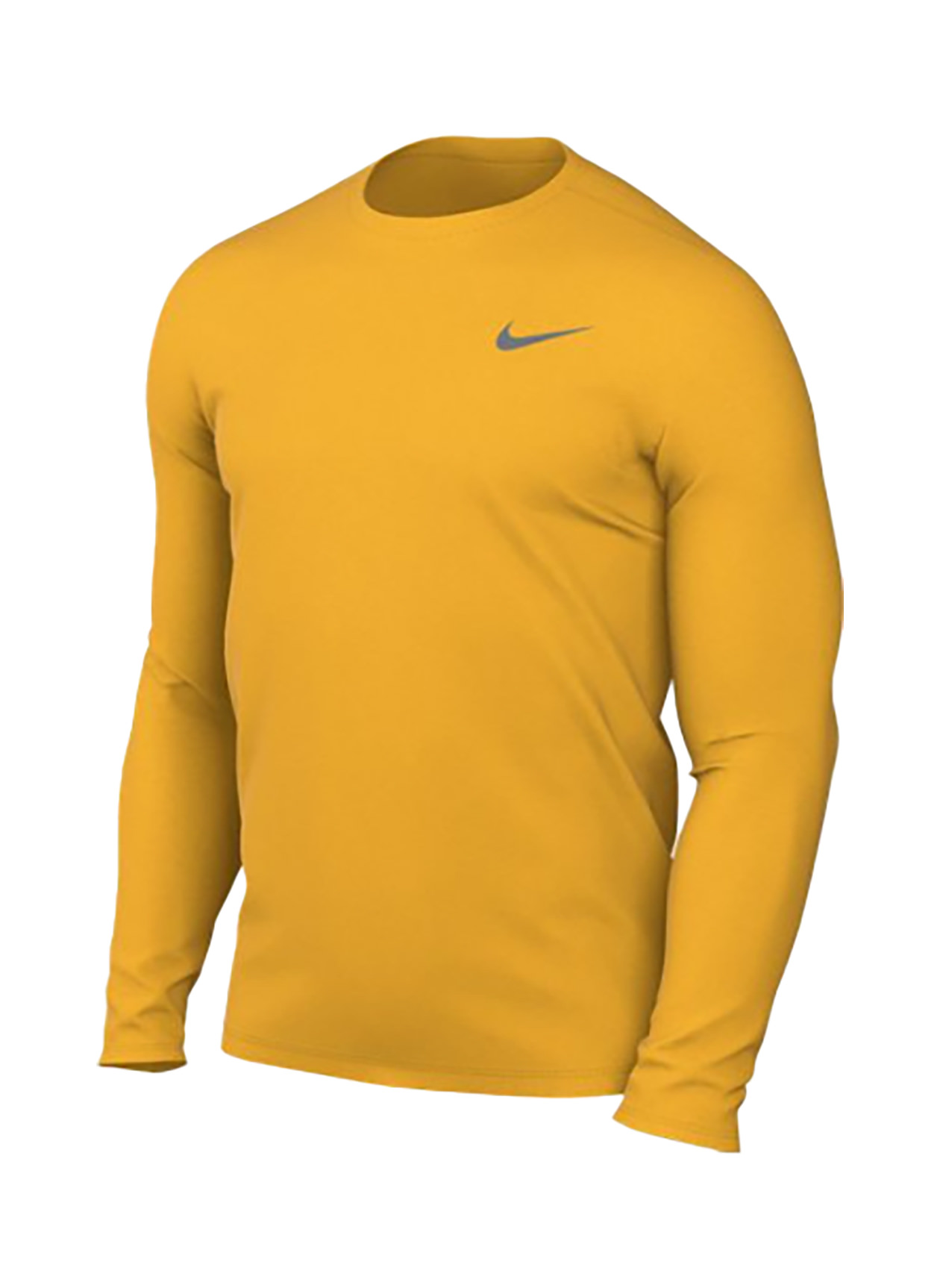long sleeve yellow nike shirt
